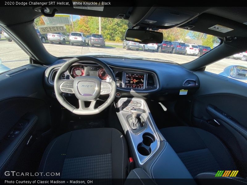 White Knuckle / Black 2020 Dodge Challenger SRT Hellcat