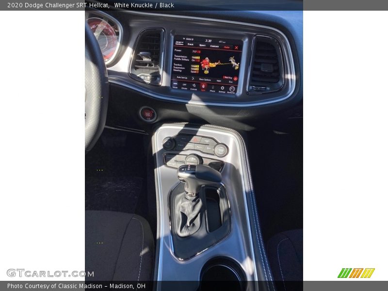 White Knuckle / Black 2020 Dodge Challenger SRT Hellcat