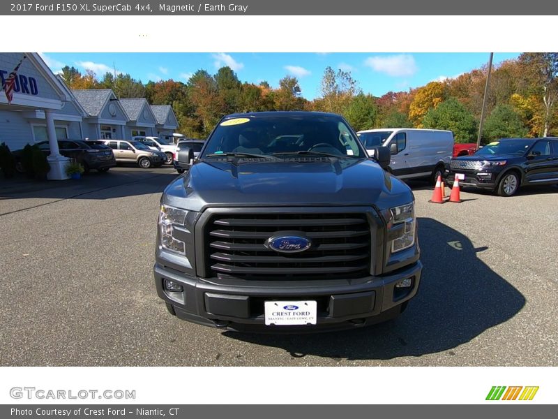 Magnetic / Earth Gray 2017 Ford F150 XL SuperCab 4x4