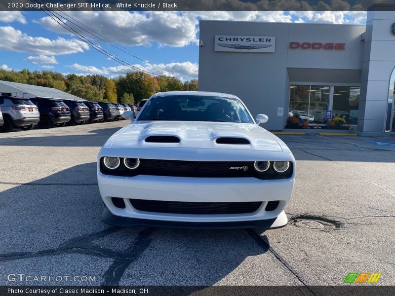 White Knuckle / Black 2020 Dodge Challenger SRT Hellcat
