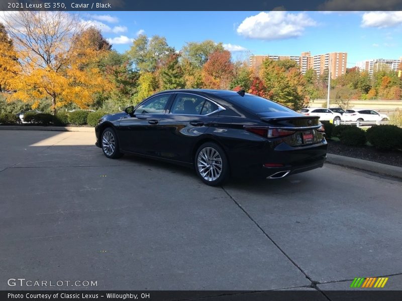 Caviar / Black 2021 Lexus ES 350