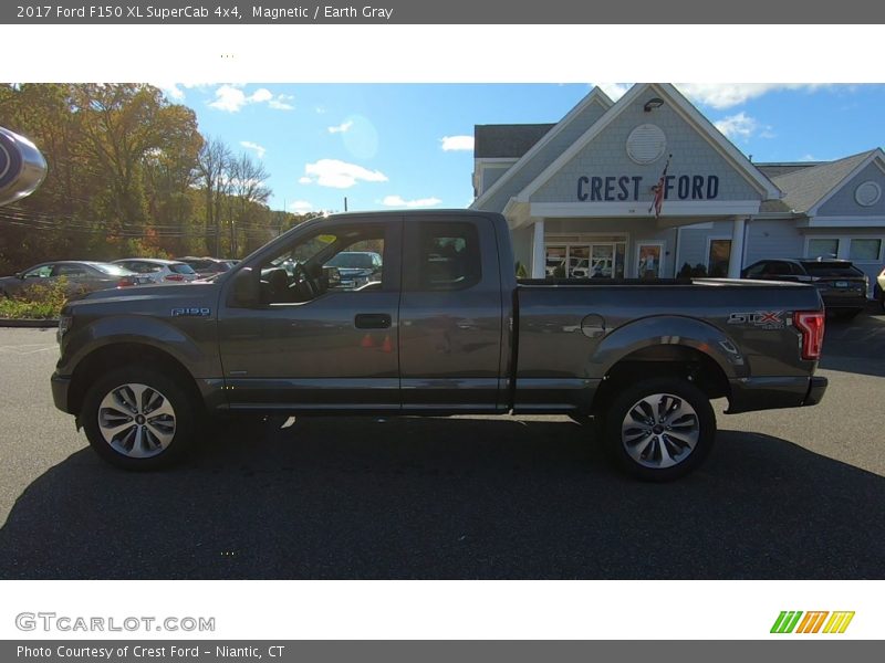 Magnetic / Earth Gray 2017 Ford F150 XL SuperCab 4x4