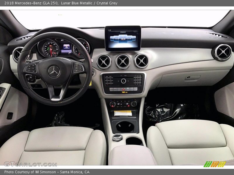 Lunar Blue Metallic / Crystal Grey 2018 Mercedes-Benz GLA 250