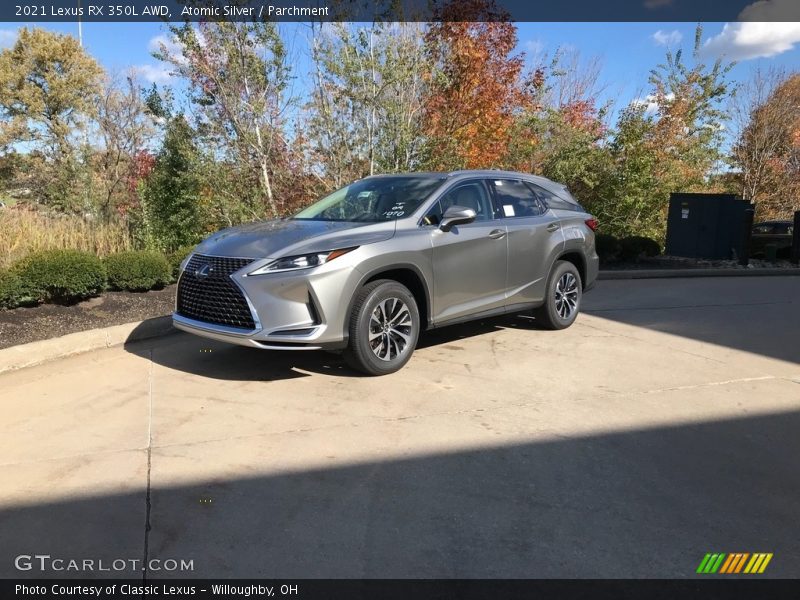 Atomic Silver / Parchment 2021 Lexus RX 350L AWD