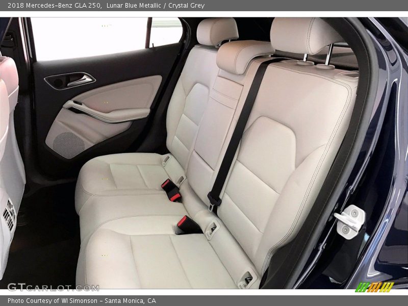 Lunar Blue Metallic / Crystal Grey 2018 Mercedes-Benz GLA 250