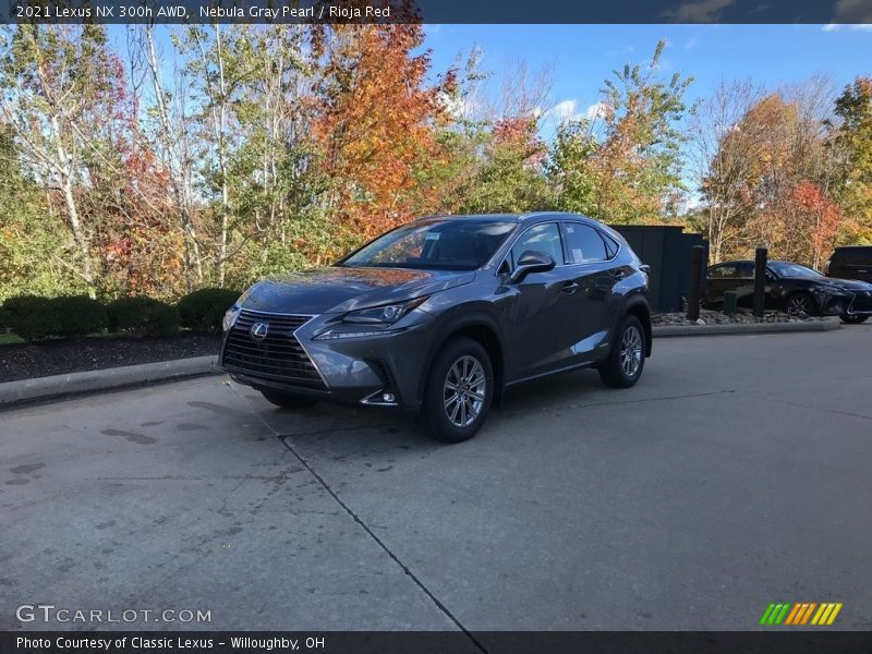 Front 3/4 View of 2021 NX 300h AWD