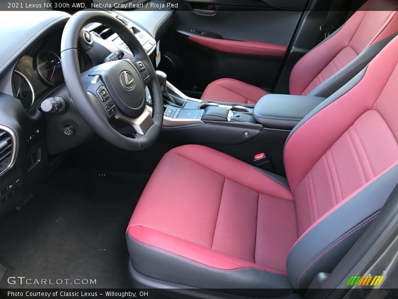  2021 NX 300h AWD Rioja Red Interior