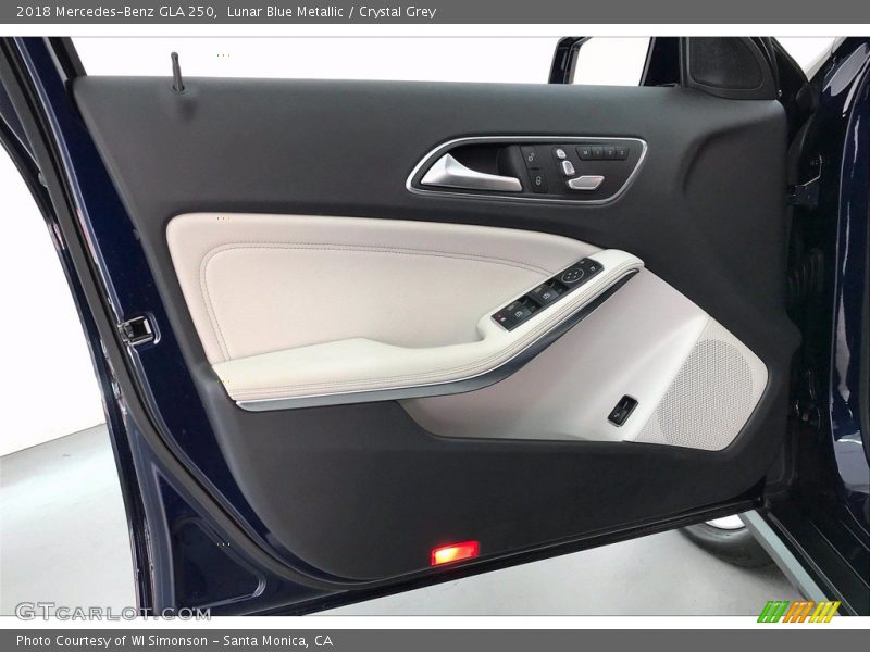 Lunar Blue Metallic / Crystal Grey 2018 Mercedes-Benz GLA 250