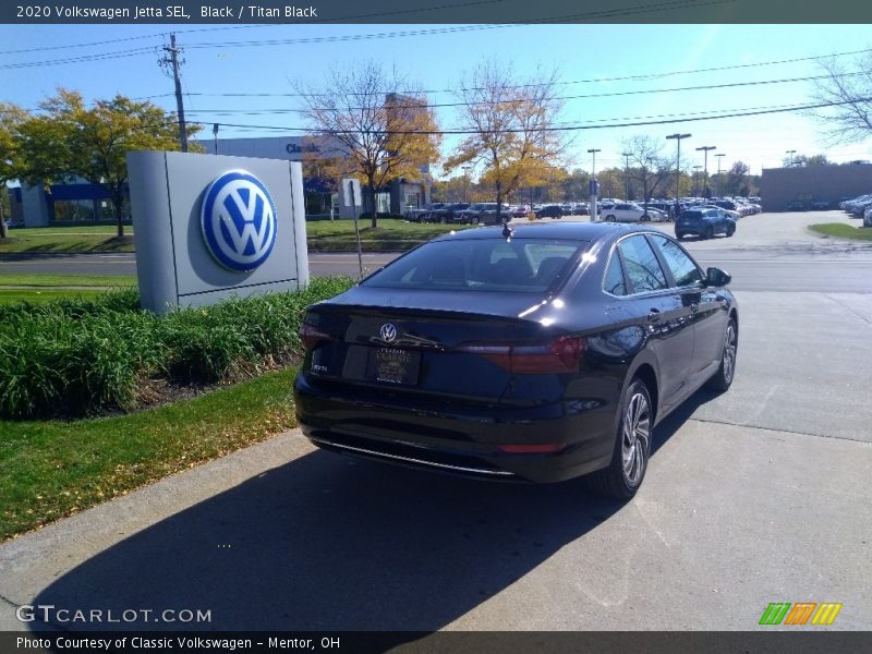 Black / Titan Black 2020 Volkswagen Jetta SEL