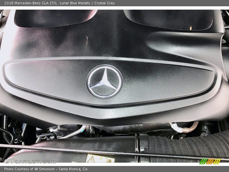 Lunar Blue Metallic / Crystal Grey 2018 Mercedes-Benz GLA 250