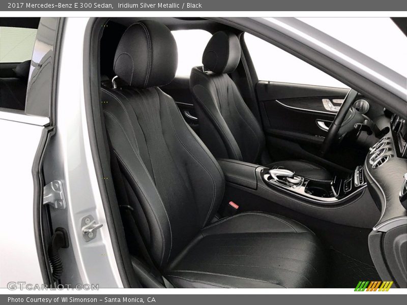 Iridium Silver Metallic / Black 2017 Mercedes-Benz E 300 Sedan