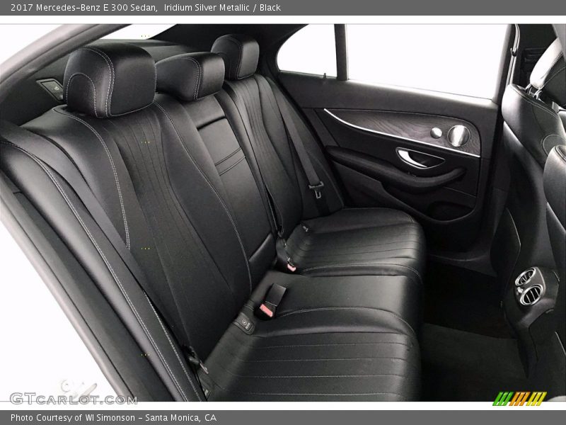 Iridium Silver Metallic / Black 2017 Mercedes-Benz E 300 Sedan