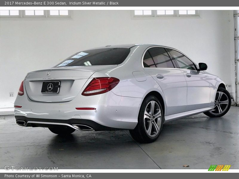 Iridium Silver Metallic / Black 2017 Mercedes-Benz E 300 Sedan
