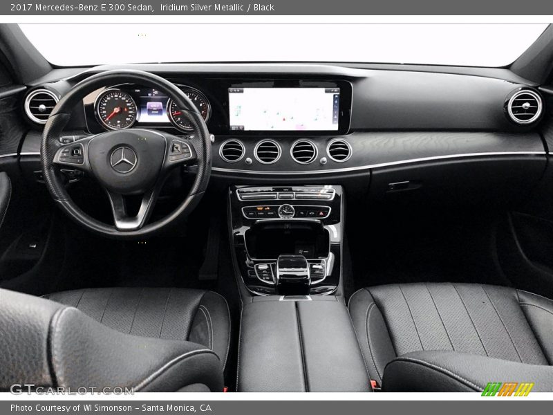 Iridium Silver Metallic / Black 2017 Mercedes-Benz E 300 Sedan
