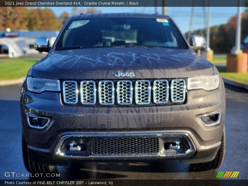 Granite Crystal Metallic / Black 2021 Jeep Grand Cherokee Overland 4x4