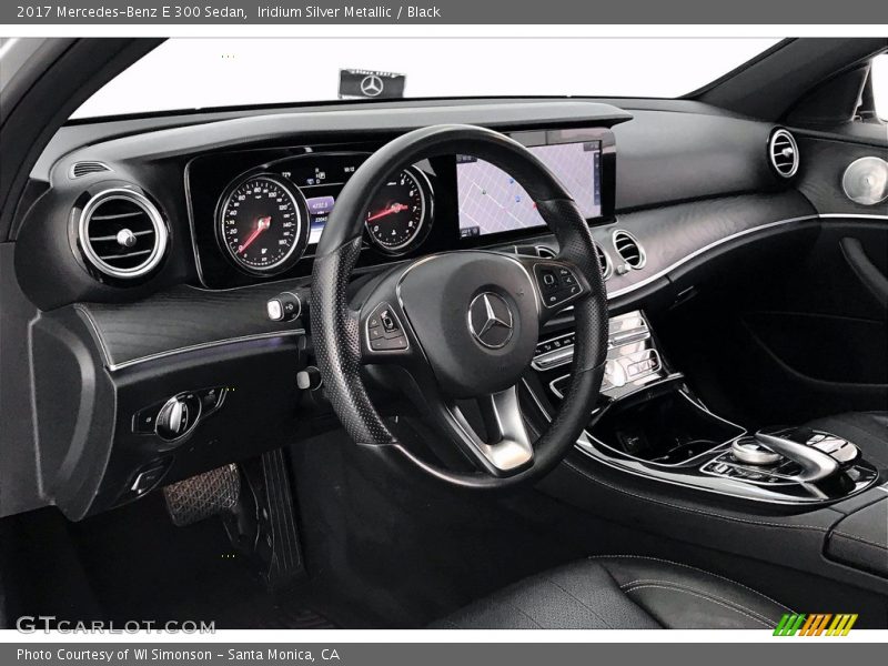 Iridium Silver Metallic / Black 2017 Mercedes-Benz E 300 Sedan