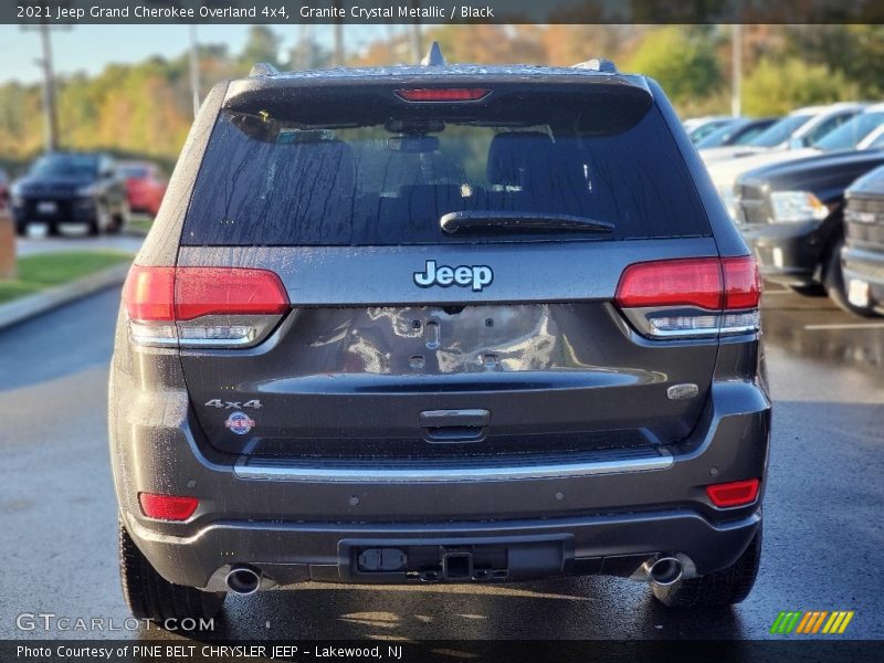 Granite Crystal Metallic / Black 2021 Jeep Grand Cherokee Overland 4x4