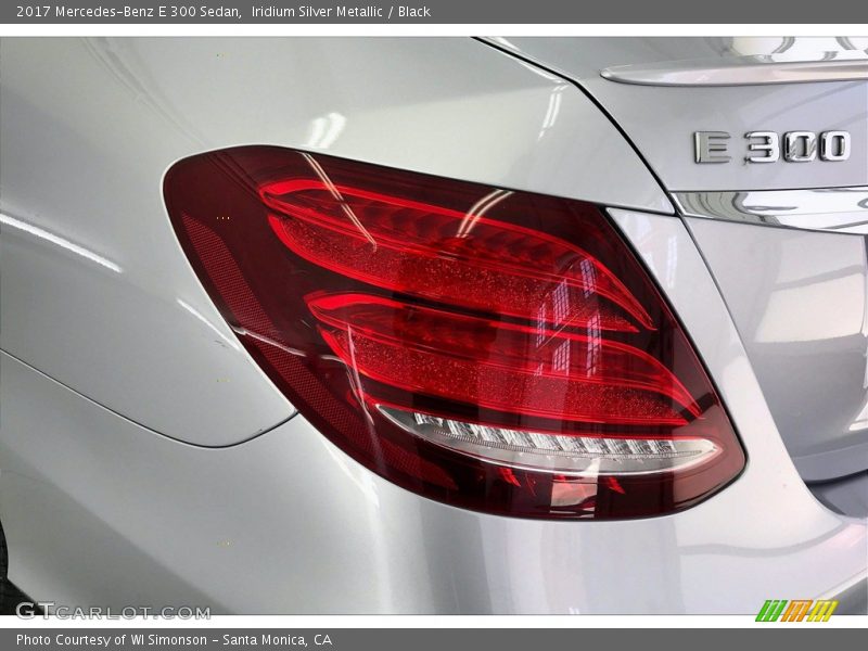 Iridium Silver Metallic / Black 2017 Mercedes-Benz E 300 Sedan