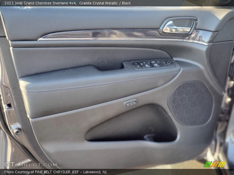 Granite Crystal Metallic / Black 2021 Jeep Grand Cherokee Overland 4x4