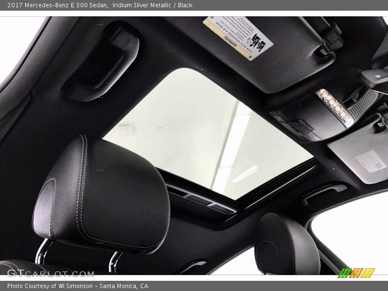 Iridium Silver Metallic / Black 2017 Mercedes-Benz E 300 Sedan