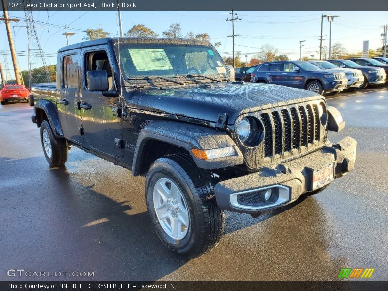 Black / Black 2021 Jeep Gladiator Sport 4x4