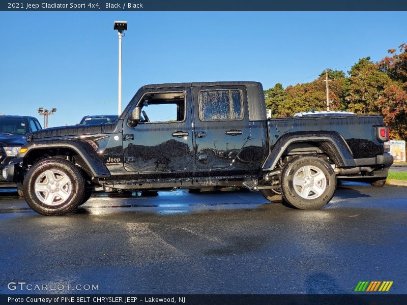 Black / Black 2021 Jeep Gladiator Sport 4x4