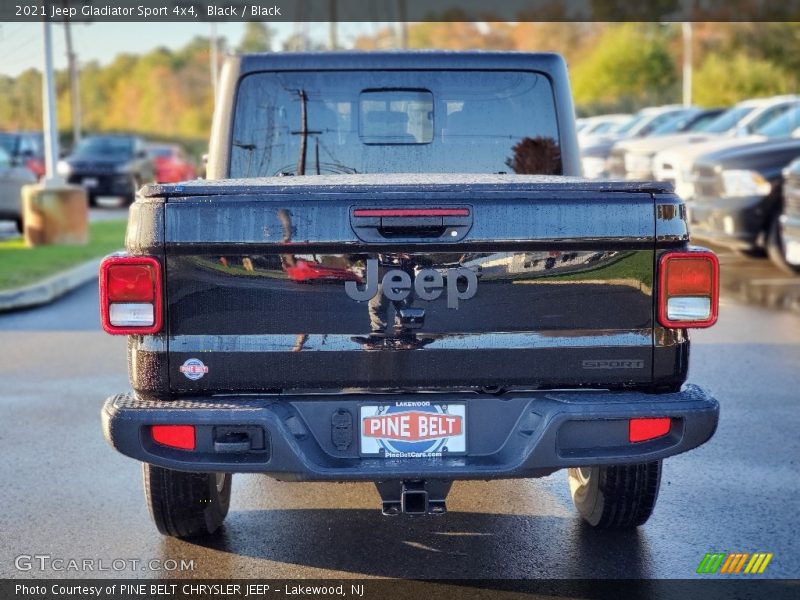 Black / Black 2021 Jeep Gladiator Sport 4x4
