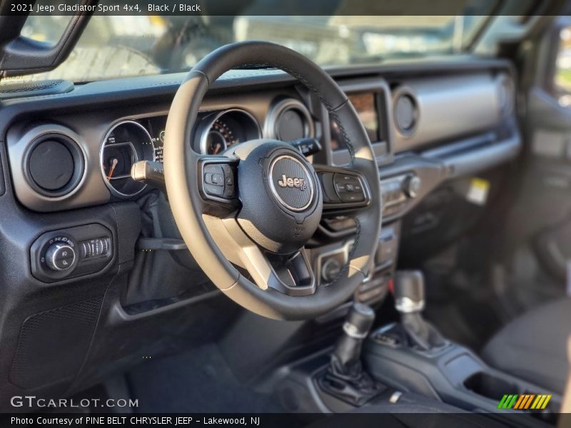 Black / Black 2021 Jeep Gladiator Sport 4x4