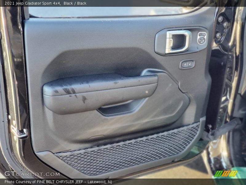 Black / Black 2021 Jeep Gladiator Sport 4x4