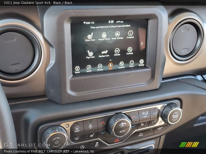 Black / Black 2021 Jeep Gladiator Sport 4x4