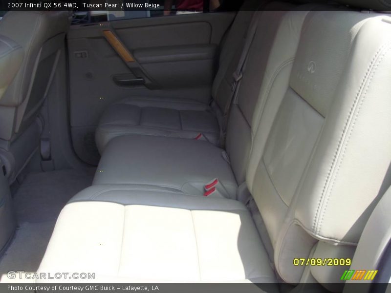Tuscan Pearl / Willow Beige 2007 Infiniti QX 56 4WD