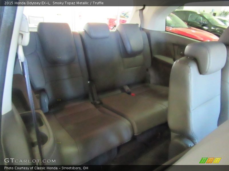 Smoky Topaz Metallic / Truffle 2015 Honda Odyssey EX-L