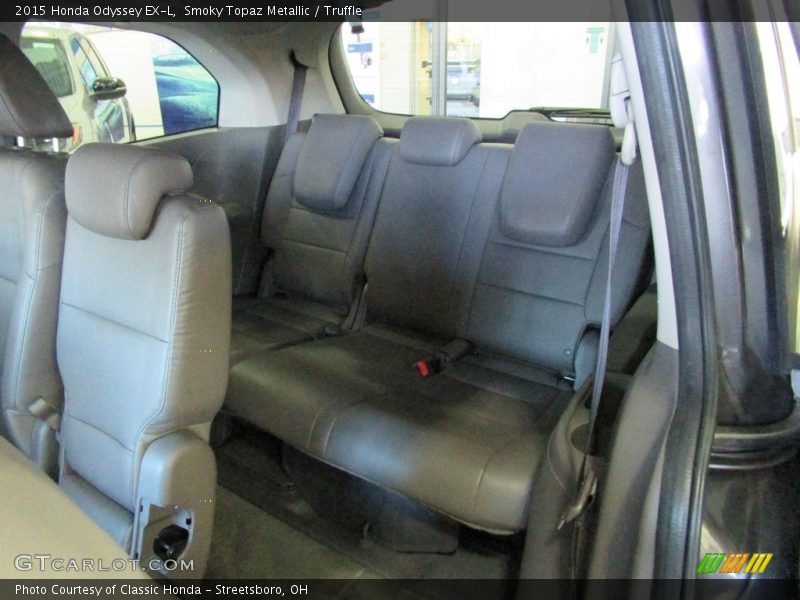 Smoky Topaz Metallic / Truffle 2015 Honda Odyssey EX-L