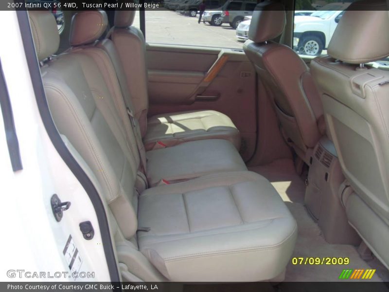 Tuscan Pearl / Willow Beige 2007 Infiniti QX 56 4WD