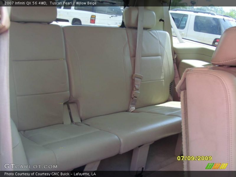 Tuscan Pearl / Willow Beige 2007 Infiniti QX 56 4WD