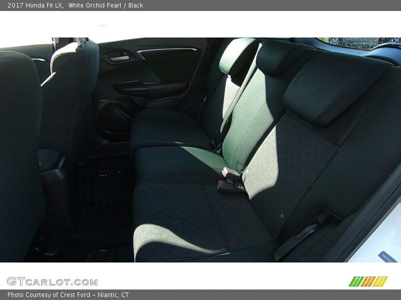 White Orchid Pearl / Black 2017 Honda Fit LX
