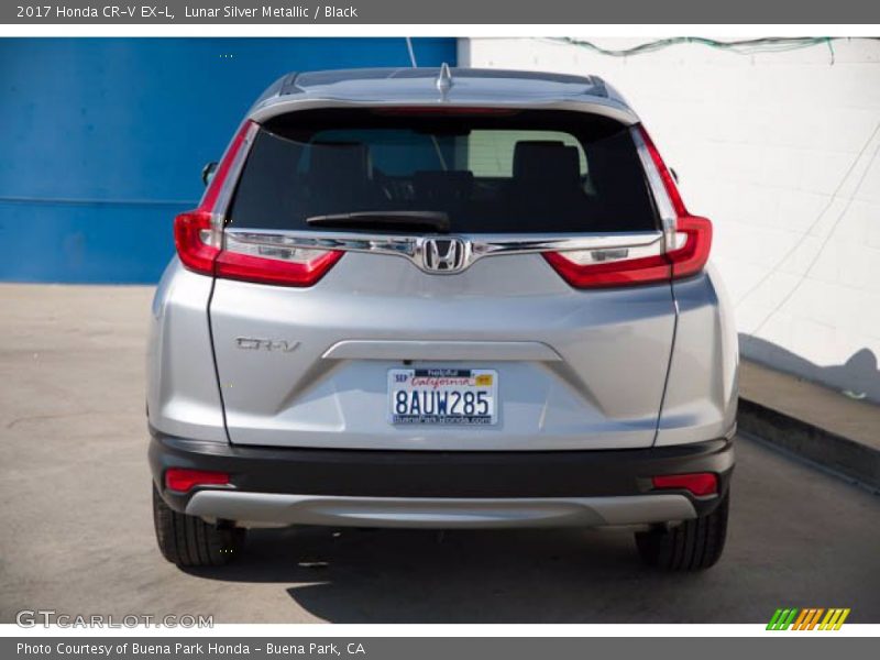 Lunar Silver Metallic / Black 2017 Honda CR-V EX-L