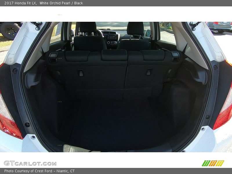 White Orchid Pearl / Black 2017 Honda Fit LX