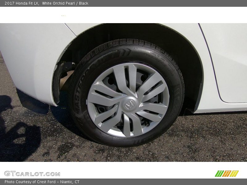 White Orchid Pearl / Black 2017 Honda Fit LX