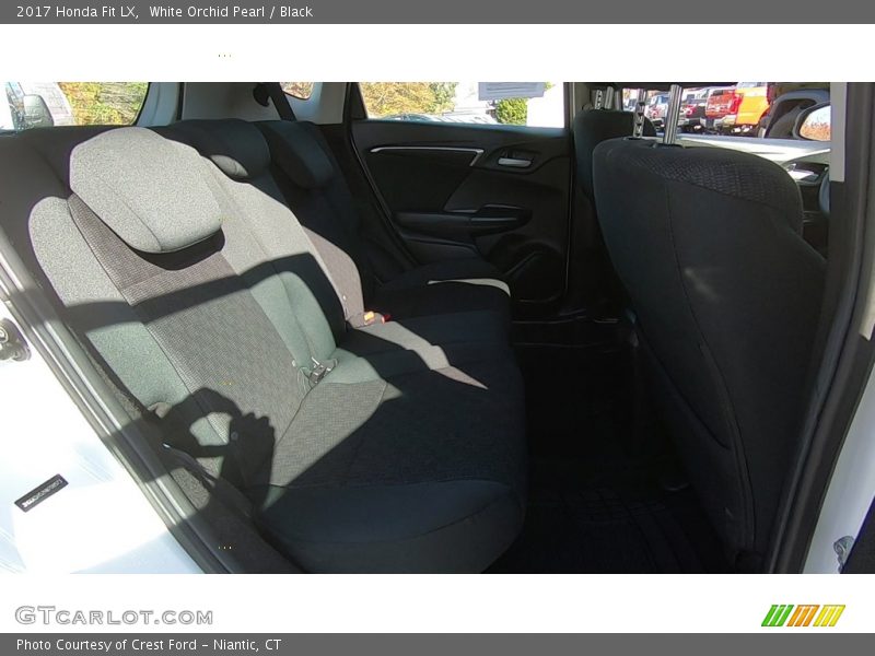 White Orchid Pearl / Black 2017 Honda Fit LX