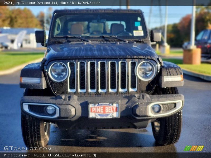 Black / Black/Dark Saddle 2021 Jeep Gladiator Overland 4x4
