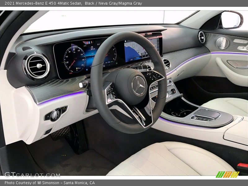 Black / Neva Gray/Magma Gray 2021 Mercedes-Benz E 450 4Matic Sedan