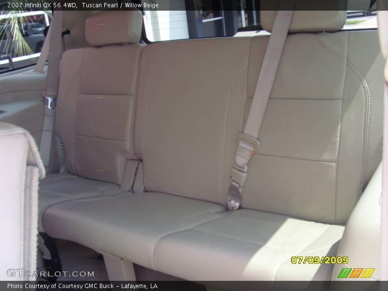 Tuscan Pearl / Willow Beige 2007 Infiniti QX 56 4WD