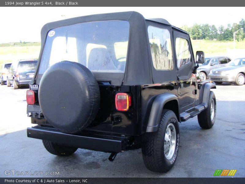 Black / Black 1994 Jeep Wrangler S 4x4