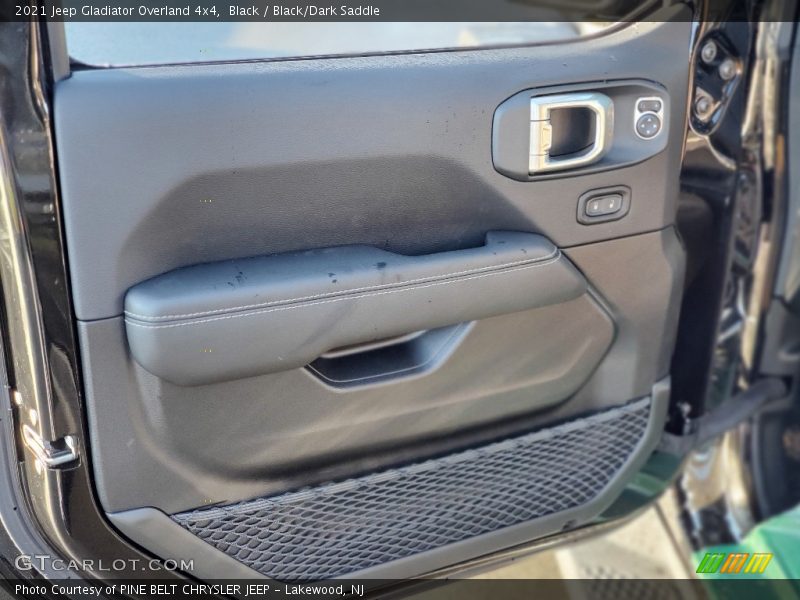 Black / Black/Dark Saddle 2021 Jeep Gladiator Overland 4x4