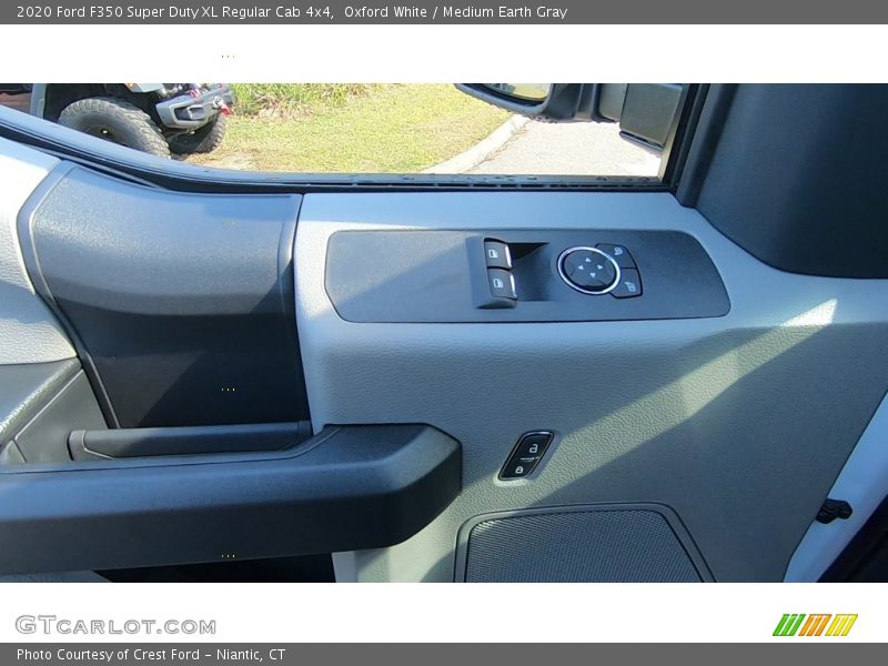 Oxford White / Medium Earth Gray 2020 Ford F350 Super Duty XL Regular Cab 4x4