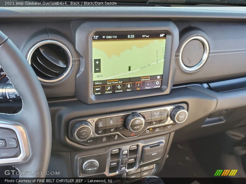 Black / Black/Dark Saddle 2021 Jeep Gladiator Overland 4x4