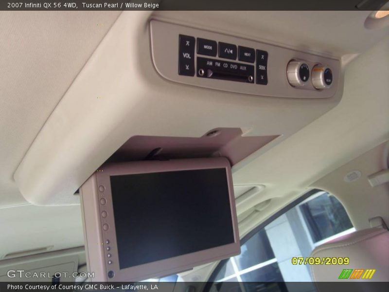 Tuscan Pearl / Willow Beige 2007 Infiniti QX 56 4WD