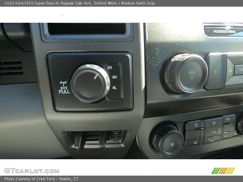 Oxford White / Medium Earth Gray 2020 Ford F350 Super Duty XL Regular Cab 4x4