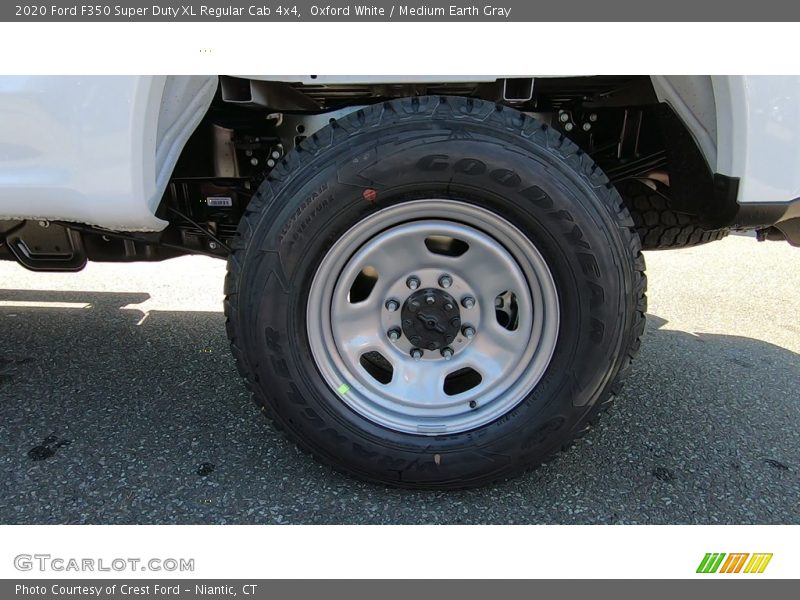 Oxford White / Medium Earth Gray 2020 Ford F350 Super Duty XL Regular Cab 4x4